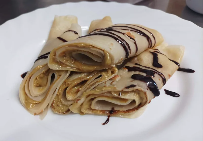 Pistazien Palatschinken