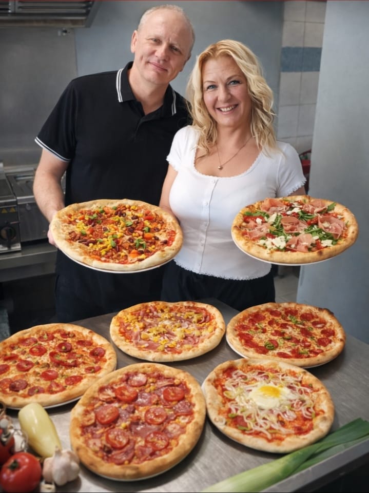 Das Team von Kiefer's Pizza