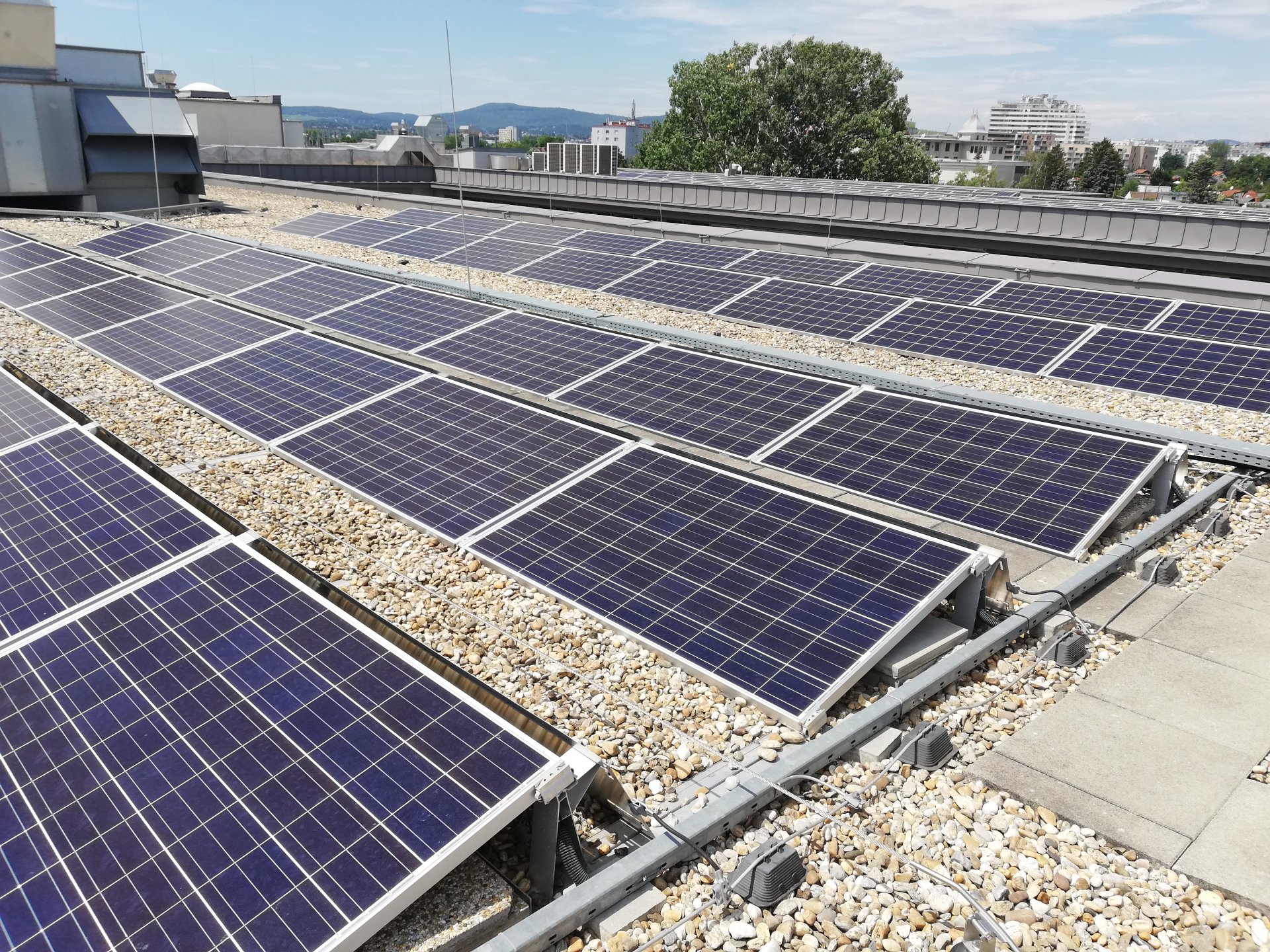 74,73 kWp PV-Anlage Frequentis AG, Wien