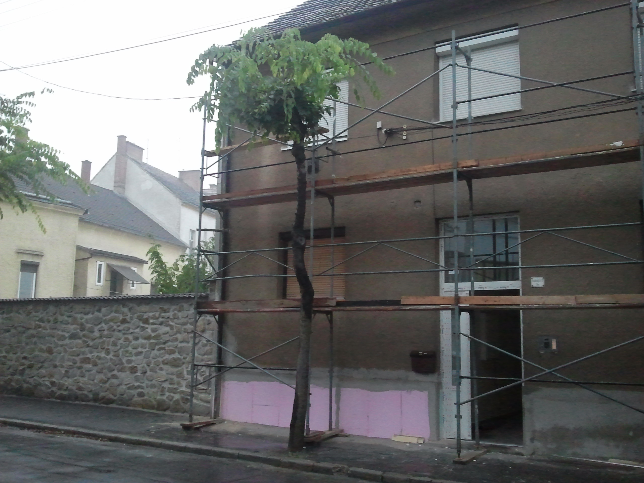 Külső homlokzati munka